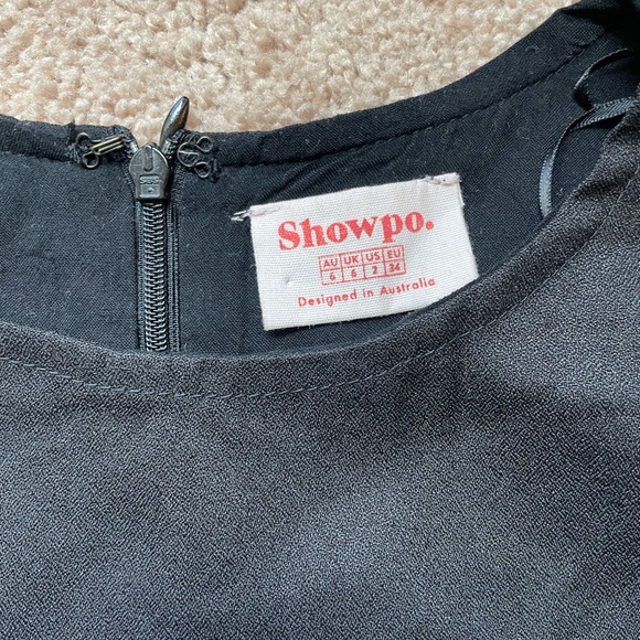 SHOWPO CUT TO THE FEELING TWO PIECE SET IN BLACK Size XS - Picture 3 of 4